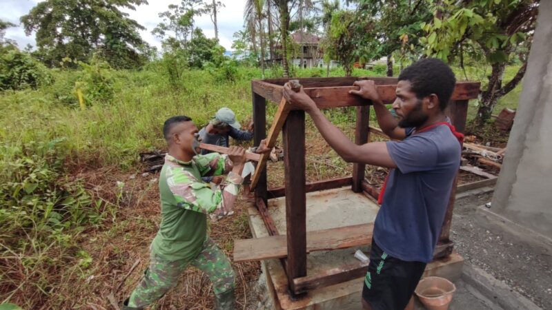 Satuan Tugas TNI Manunggal Membangun Desa (TMMD) terus menunjukkan komitmennya dalam meningkatkan kesejahteraan masyarakat