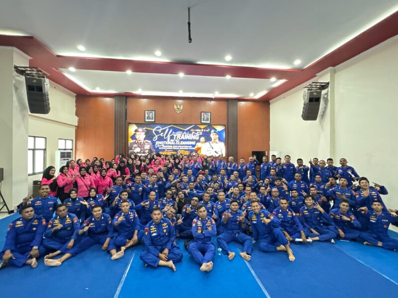 Direktorat Kepolisian Perairan dan Udara (Ditpolairud) Polda Maluku Utara menggelar kegiatan Self Healing Training and Emotional Cleansing