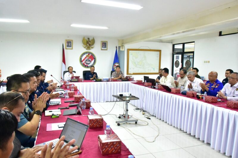 Bakamla RI melaksanakan kegiatan rapat Identifikasi Isu Penguatan Sistem Informasi Keamanan dan Keselamatan Laut Nasional