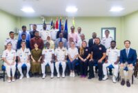 Bakamla RI mengirimkan dua perwakilannya, yakni Kapten Bakamla Ozzy Wibowo, S.H. dan Sertu Bakamla Angger Setya R