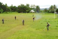 Satuan Tugas (Satgas) TNI Manunggal Membangun Desa (TMMD) Ke-124 Kodim 1501/Ternate melakukan persiapan matang