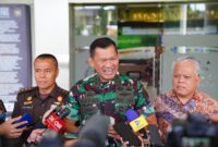 Kepala Pusat Penerangan (Kapuspen) TNI, Mayjen TNI Kristomei Sianturi, melaksanakan kunjungan kerja
