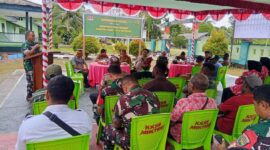 Kodim 1710/Mimika menggelar kegiatan Komunikasi Sosial (Komsos) bersama Komponen Masyarakat (Komas) bertempat di Makoramil 1710-07/Mapurujaya