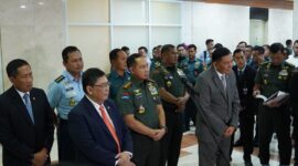 Rapat Kerja bersama Komisi I DPR RI dengan agenda Pembahasan Kondisi Geopolitik dan Skema Pertahanan Indonesia