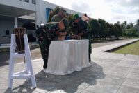 Bupati Buru Selatan La Hamidi, S.H., membuka secara resmi TNI Manunggal Membangun Desa (TMMD) ke-125 TA 2025