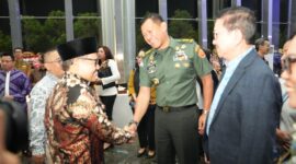Kepala Pusat Penerangan (Kapuspen) TNI Mayjen TNI Kristomei Sianturi mewakili Panglima TNI menghadiri acara Gala Literasi Nusantara
