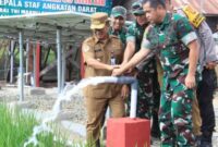 Gugus Tugas Kedaulatan Pangan TNI terus mengakselerasi, mengawasi, dan mendampingi pelaksanaan program ketahanan pangan