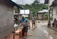 Satgas TMMD ke-125 Kodim 1506/Namlea terus menunjukkan kemajuan signifikan dalam pembangunan infrastruktur dan rehabilitasi rumah tidak layak huni