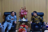 Kepala Bakamla RI, Laksdya TNI Dr. Irvansyah, S.H., M.Tr.Opsla., melanjutkan agenda kunjungan kerjanya di Manado