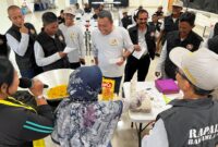 Bakamla RI melalui Pangkalan Bakamla Batam menggelar pembinaan terhadap 30 Rapala Kota Batam