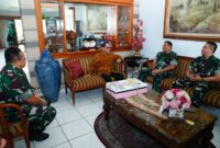 Komandan Sekolah Staf dan Komando (Dansesko) TNI, Marsekal Madya TNI Arif Widianto, S.A.B., M.Tr.(Han)., CHRMP beserta rombongan melaksanakan anjangsana