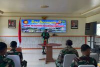 Kodim 1710/Mimika menggelar doa bersama bertempat di Masjid Al-Askar dan ruang rekreasi Makodim 1710/Mimika