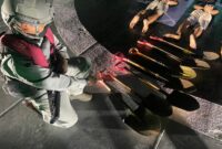 KN. Pulau Marore-322 yang diawaki personel Bakamla RI berhasil menggagalkan dugaan aksi perompakan