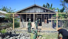Satgas TMMD ke-126 Kodim 1505/Tidore terus menunjukkan komitmennya dalam meningkatkan kesejahteraan masyarakat di wilayah binaan