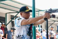 Panglima TNI Jenderal TNI Agus Subiyanto menghadiri Kejuaraan Menembak Kasau Cup 2025