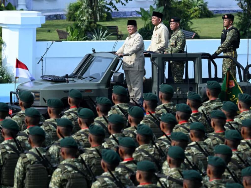 Presiden Prabowo menegaskan pentingnya kepemimpinan yang berlandaskan keteladanan dan profesionalisme dalam tubuh TNI