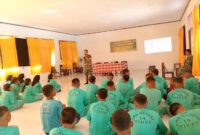 Satgas TNI Manunggal Membangun Desa (TMMD) ke-126 Kodim 1505/Tidore melaksanakan kegiatan non fisik berupa penyuluhan