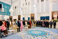 Panglima TNI Jenderal TNI Agus Subiyanto menghadiri upacara penganugerahan gelar Pahlawan Nasional yang dipimpin langsung oleh Presiden Republik Indonesia