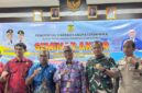 Dandim 1710/Mimika Letkol Inf M. Slamet Wijaya, S.Sos., M.Han., M.A., menghadiri acara seminar akhir Studi Kelayakan Pembentukan Daerah Otonomi Baru