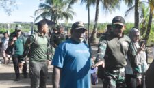 Komandan Kodim 1710/Mimika, Letkol Inf M. Slamet Wijaya, S.Sos., M.Han., M.A., memimpin langsung kegiatan patroli wilayah