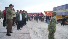 Proses penertiban kegiatan usaha pertambangan di Dusun Nadi, Desa Lubuk Lingkuk, Kecamatan Lubuk Besar, Kabupaten Bangka Tengah