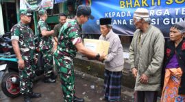 Kasdam V/Brawijaya Brigjen TNI Zainul Bahar, S.H., M.Si., bersama Danrem 083/Baladhika Jaya Kolonel Inf Kohir melaksanakan peninjauan