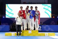 Atlet Taekwondo Indonesia kembali menorehkan prestasi pada SEA Games ke-33 Tahun 2025 di Thailand dengan meraih 10 medali