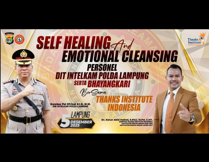 Direktorat Intelijen dan Keamanan (Dit Intelkam) Polda Lampung bersama Bhayangkari menggelar kegiatan Self Healing and Emotional Cleansing