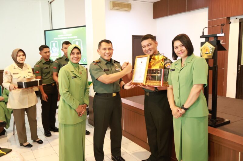 Pusat Simulasi Tempur (Pussimpur) Kodiklat TNI AD menggelar acara penyerahan tugas dan tanggung jawab jabatan Wadanpussimpur