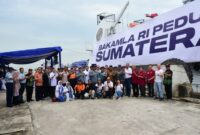 Bakamla RI secara resmi melepas keberangkatan KN. Pulau Nipah-321 yang membawa 70 ton bantuan kemanusiaan untuk disalurkan