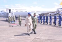 Wakil Menteri Pertahanan Republik Indonesia Marsekal TNI (Purn) Donny Ermawan T., M.D.S., M.S.P., melaksanakan kunjungan kerja