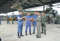 anud Sultan Hasanuddin kembali mengerahkan helikopter H-225M Caracal untuk melanjutkan operasi pencarian dan evakuasi