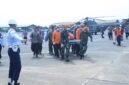 Helikopter H225M Caracal TNI Angkatan Udara berhasil mengevakuasi dua bagian tubuh (body part) korban jatuhnya pesawat ATR 42-500