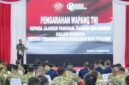 Wakil Panglima TNI Jenderal TNI Tandyo Budi R memberikan pengarahan kepada jajaran Pangdam, Danrem, dan Dandim