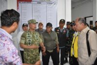 Kepala Staf Umum (Kasum) TNI Letjen TNI Richard Tampubolon selaku Wakil Ketua I Satuan Tugas Percepatan Rehabilitasi dan Rekonstruksi (Satgas PRR) Pascabencana Alam