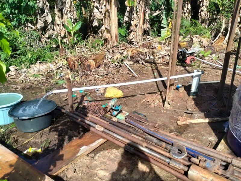Satgas TMMD Ke-127 Kodim 1514/Morotai menunjukkan kemajuan signifikan pada sasaran pembangunan sumur bor