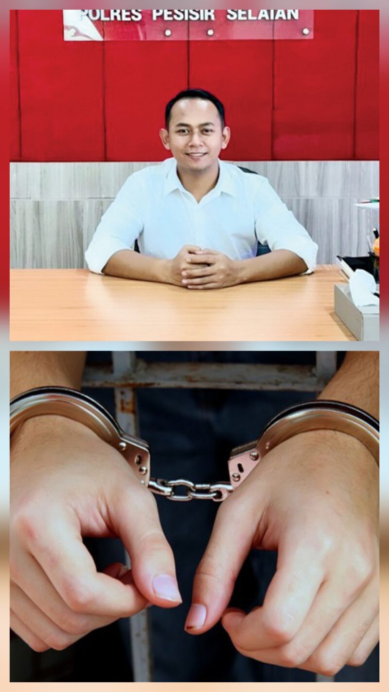 Kasat Reskrim polres Pessel M. Yogi Biantoro
