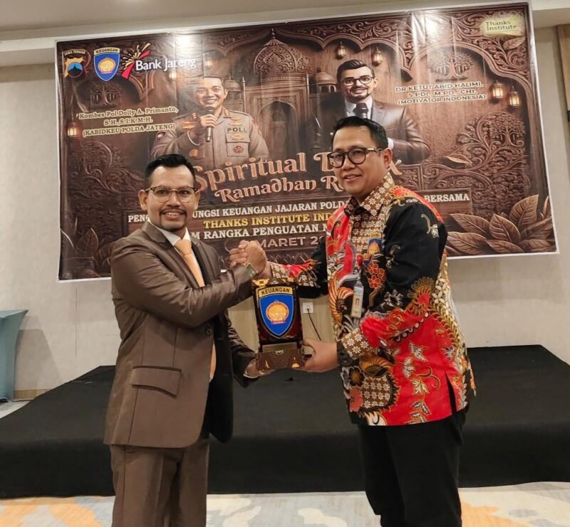 Bidang Keuangan (Bidkeu) Polda Jawa Tengah menggelar kegiatan Spiritual Detox