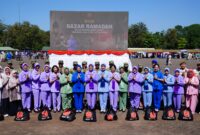 Bazar Ramadan TNI dalam rangka menyambut Hari Raya Idul Fitri 1447 Hijriah/2026 Masehi