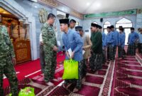 Panglima TNI Jenderal TNI Agus Subiyanto yang diwakili oleh Asisten Stategi (Asstra) Panglima TNI Marsda TNI Budhi Achmadi menggelar kegiatan doa bersama