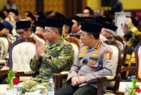 Panglima TNI Jenderal TNI Agus Subiyanto menghadiri acara Silaturahmi Nasional Organisasi Kemasyarakatan (Ormas) Islam dan Halal Bihalal Idul Fitri 1447 H