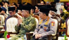 Panglima TNI Jenderal TNI Agus Subiyanto menghadiri acara Silaturahmi Nasional Organisasi Kemasyarakatan (Ormas) Islam dan Halal Bihalal Idul Fitri 1447 H