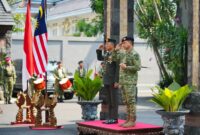 Panglima TNI, Jenderal TNI Agus Subiyanto menerima Courtesy Call Panglima Angkatan Tentera Malaysia (ATM), Jeneral Datuk Haji Malek Razak Bin Sulaiman