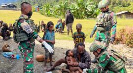 Tiga warga Orang Asli Papua (OAP), terdiri dari seorang perempuan dewasa dan dua anak-anak, dilaporkan menjadi korban penembakan