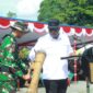 Komando Distrik Militer (Kodim) 1710/Mimika resmi memulai kegiatan TNI Manunggal Membangun Desa (TMMD) Reguler ke-128 Tahun 2026