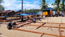 TNI Manunggal Membangun Desa (TMMD) Reguler ke-128 hari kedua, Kodim 1710/Mimika genjot progres sasaran fisik