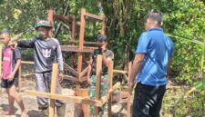 Satgas TMMD Reguler ke-128 Kodim 1710/Mimika terus melaksanakan sasaran fisik pembangunan di Kampung Keakwa