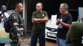 Mabes TNI melaksanakan penertiban dan pengosongan 12 unit rumah dinas di Komplek Slipi