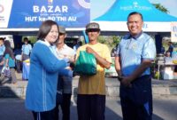 Lanud Sjamsudin Noor menggelar kegiatan bakti sosial yang dipusatkan di lingkungan Rumah Sakit TNI AU (RSAU) Sjamsudin Noor