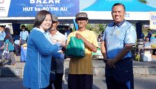 Lanud Sjamsudin Noor menggelar kegiatan bakti sosial yang dipusatkan di lingkungan Rumah Sakit TNI AU (RSAU) Sjamsudin Noor